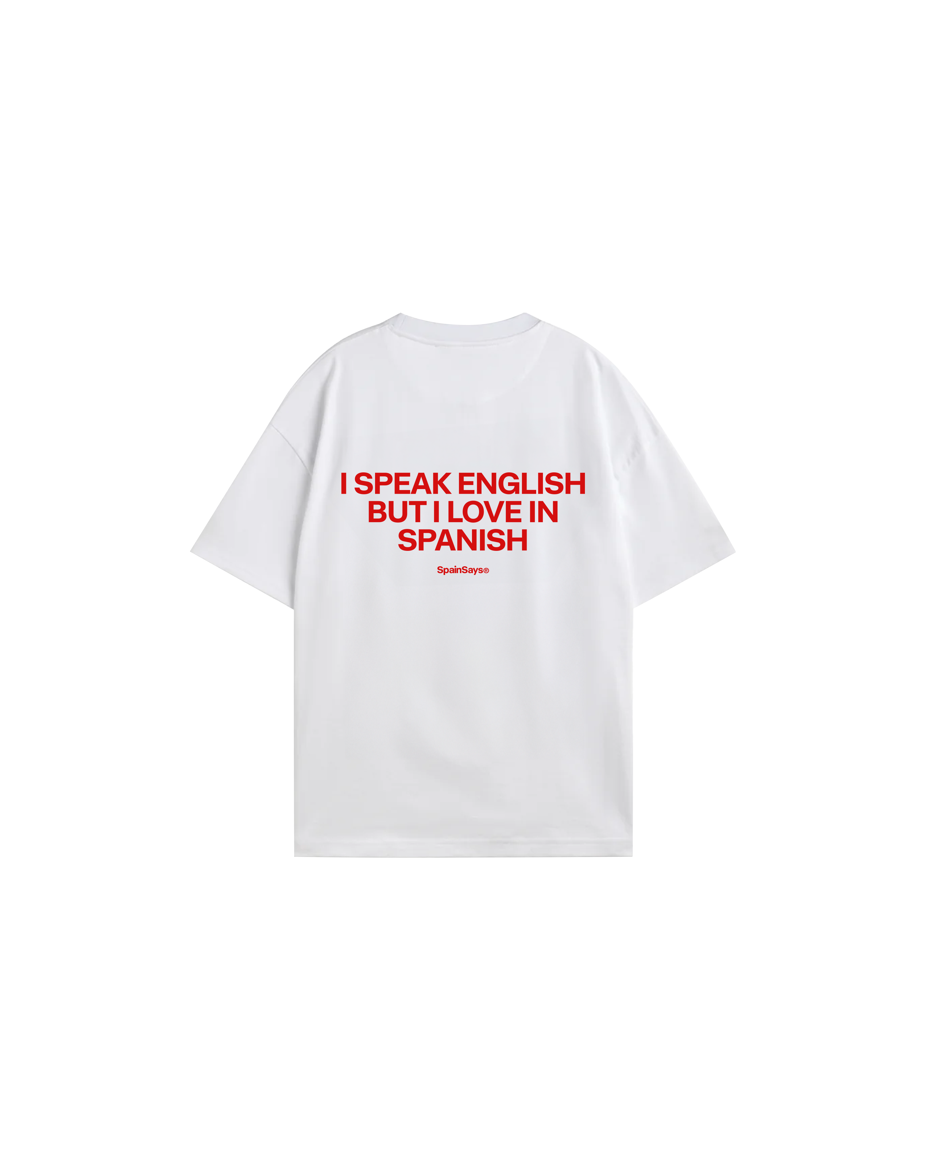 Camiseta I Speak English but...