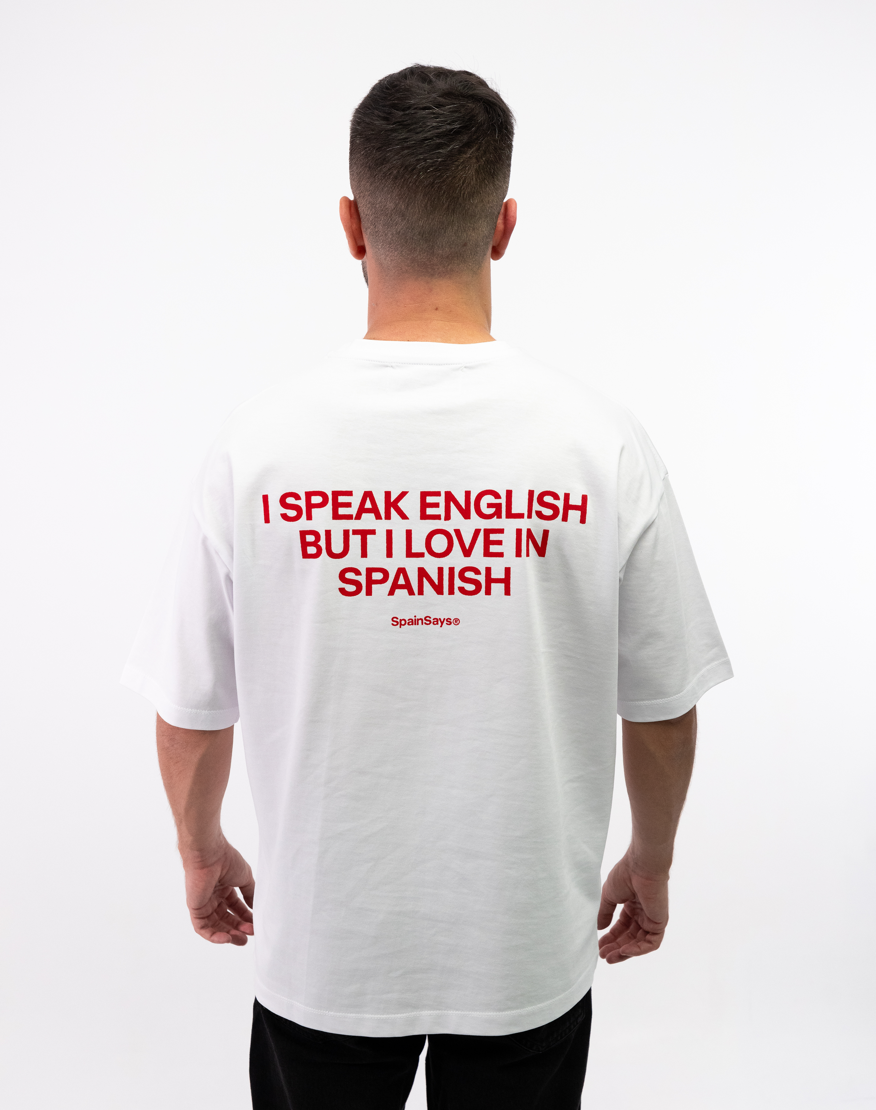 Camiseta I Speak English but...